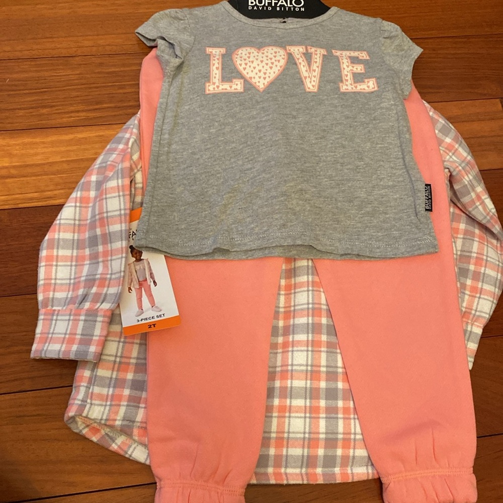 Buffalo David Bitton toddler 3-pc set , 2t
